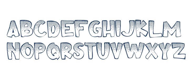 Comik Demo Texture Lowercase
