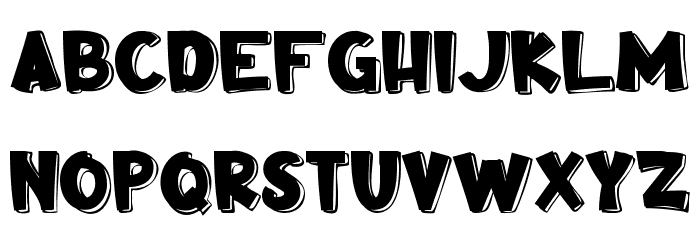 Comik Demo Font LOWERCASE