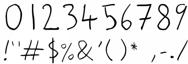 Comili Book Font OTHER CHARS