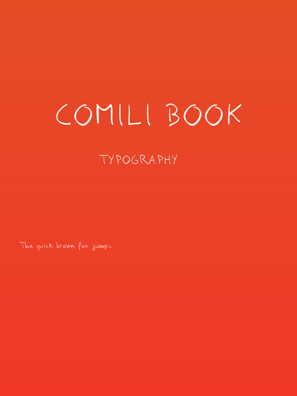 Comili Book Poster