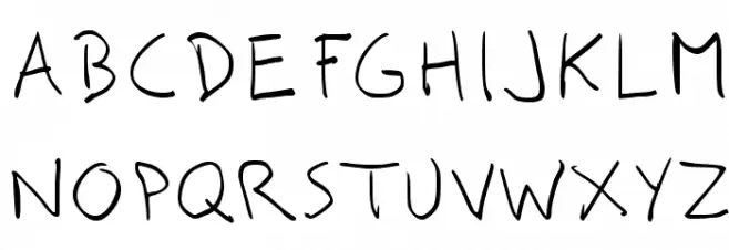 Comili Book Шрифта ВЕРХНИЙ