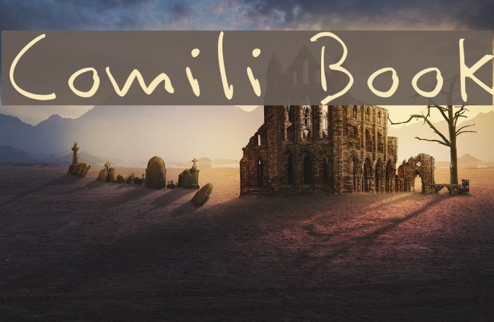 Comili Book Font examples
