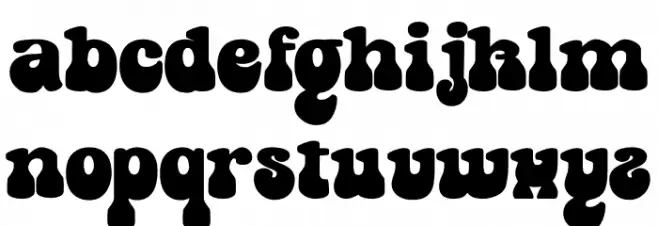 Coming Peak Personal Use Only Font LOWERCASE