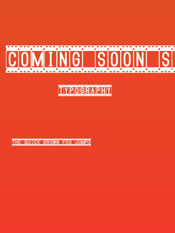 Coming Soon St Poster