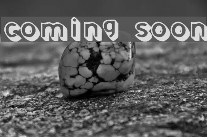 Coming Soon Font examples