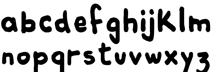 Comiquita Sans Font LOWERCASE