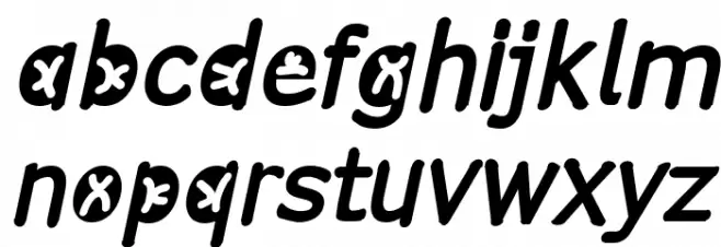 Comistain Italic Fuentes MINÚSCULAS