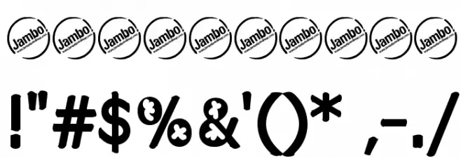 Comistain Font OTHER CHARS