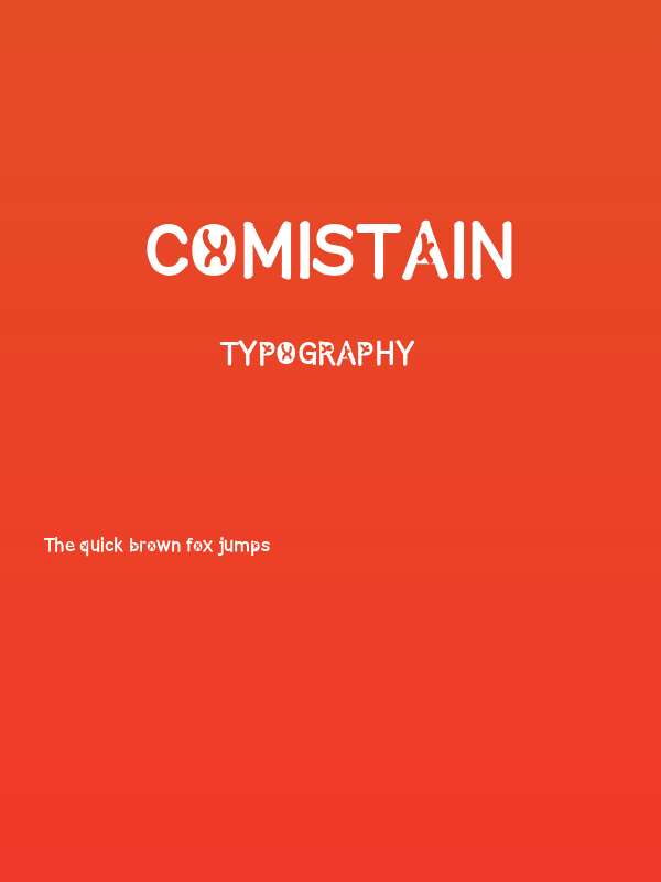 Comistain Poster