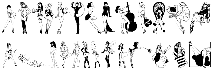 Comix Cuties Font LOWERCASE