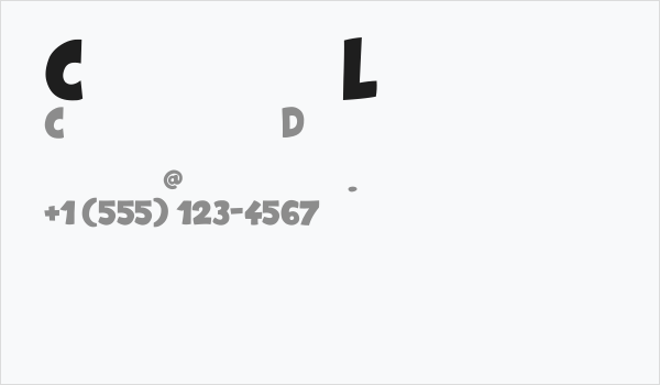 Comix Loud Business Card