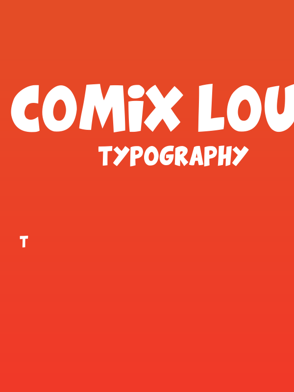 Comix Loud Poster