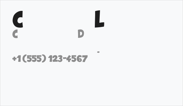 Comix Loud Business Card