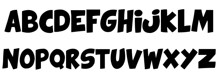 Comix Loud Font LOWERCASE