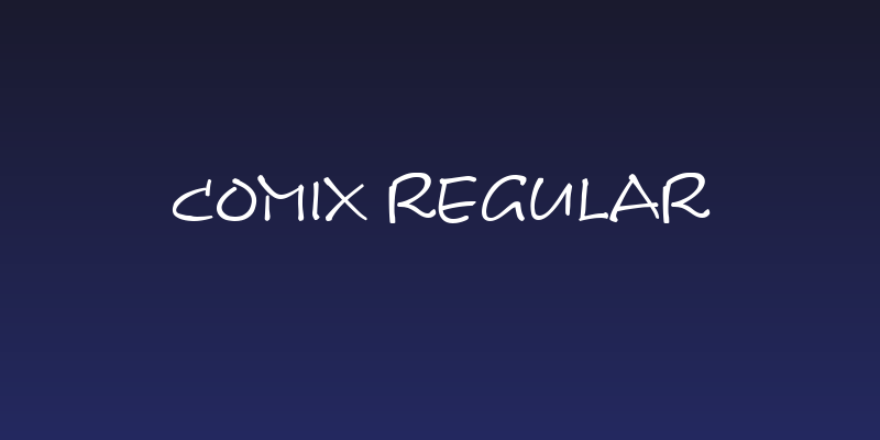 Comix Regular Social Header