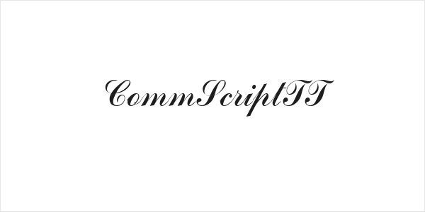 CommScriptTT Logo