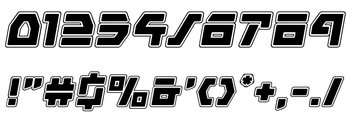 Command Override Academy Italic Font OTHER CHARS