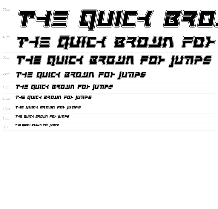 Command Override Academy Italic Waterfall