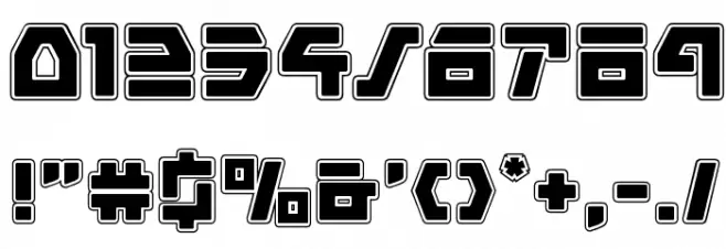 Command Override Academy Font OTHER CHARS