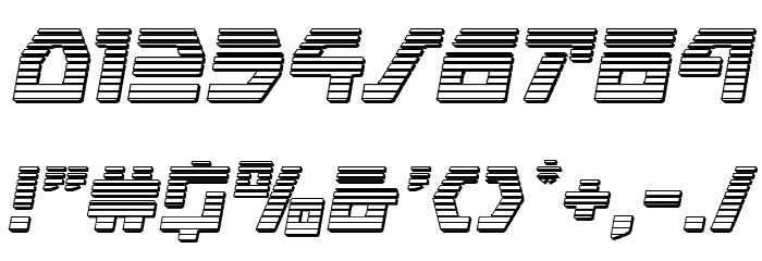 Command Override Chrome Italic Font OTHER CHARS