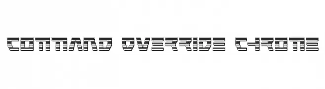Command Override Chrome  नि: शुल्क फ़ॉन्ट्स डाउनलोड