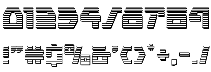 Command Override Chrome Font OTHER CHARS