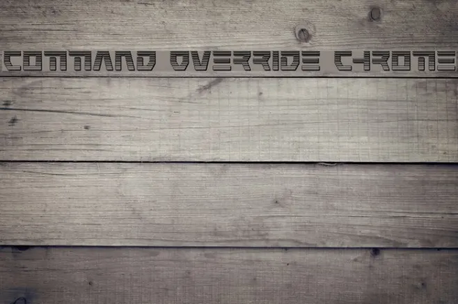 Command Override Chrome Example 1