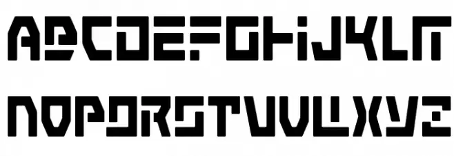 Command Override Condensed Schriftart Groß