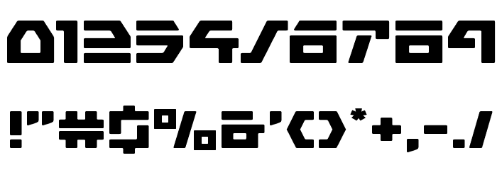 Command Override Expanded Font OTHER CHARS