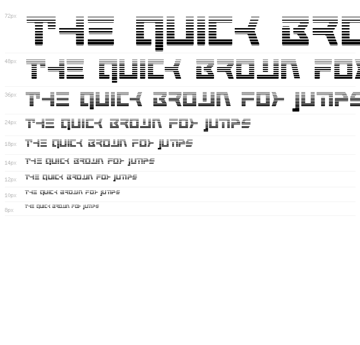 Command Override Gradient Waterfall