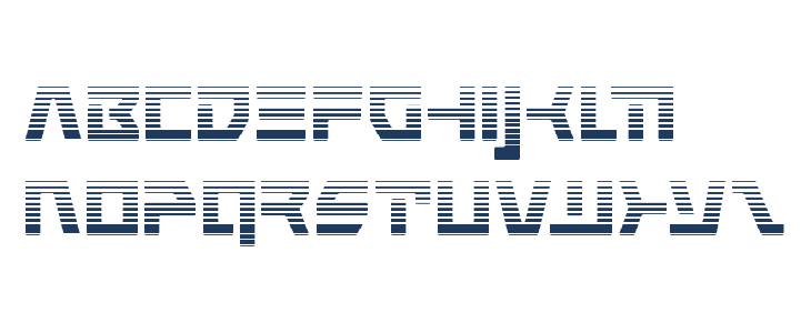 Command Override Gradient Lowercase