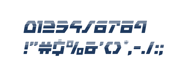 Command Override Halftone Italic Other Characters