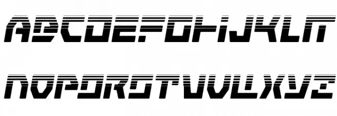 Command Override Halftone Italic Шрифта ВЕРХНИЙ