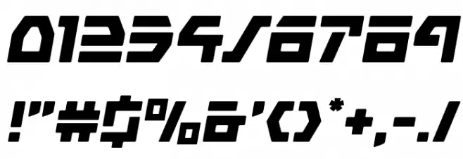 Command Override Italic Font OTHER CHARS