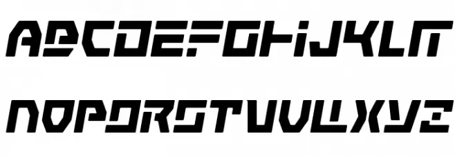 Command Override Italic 字体 大写
