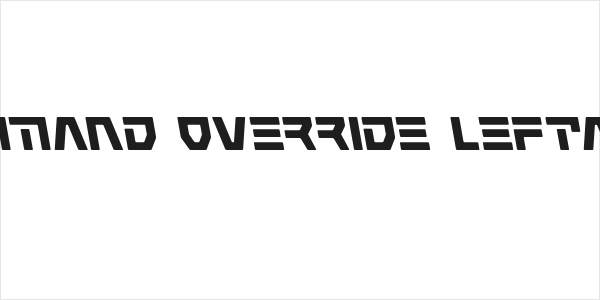 Command Override Leftalic Logo