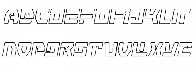 Command Override Outline Italic फ़ॉन्ट अपरकेस