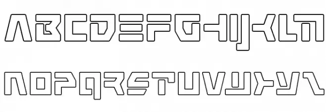 Command Override Outline Caratteri MINUSCOLO