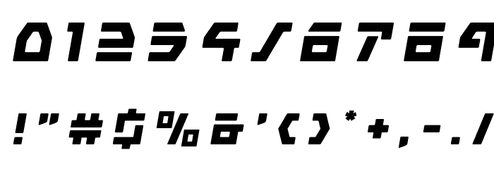 Command Override Title Italic Font OTHER CHARS
