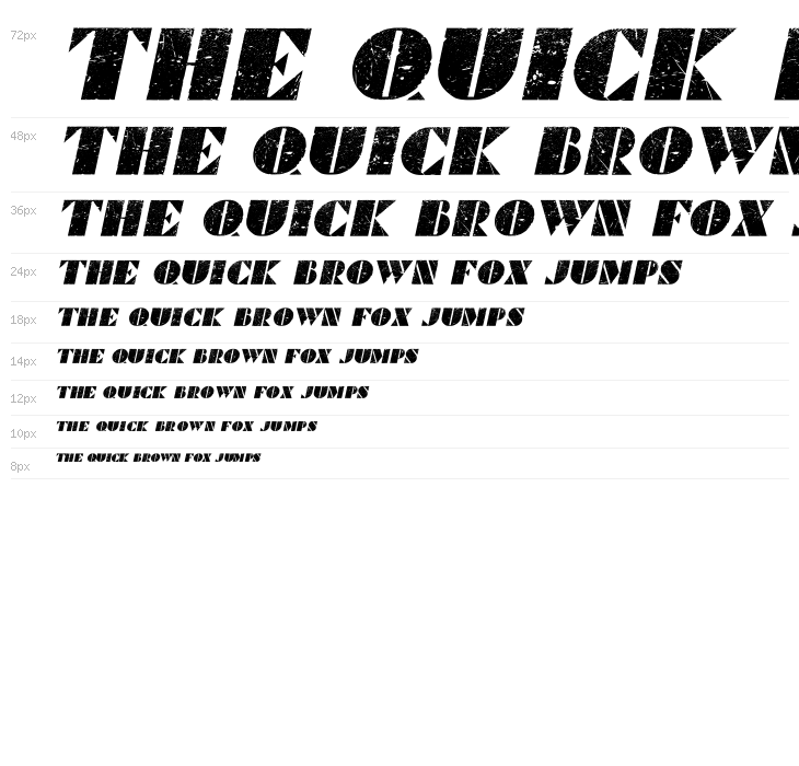 Commanders Grunged Italic Waterfall