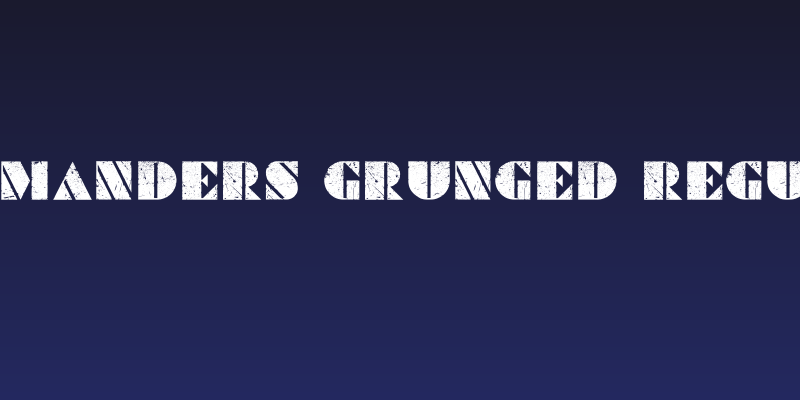 Commanders Grunged Regular Social Header
