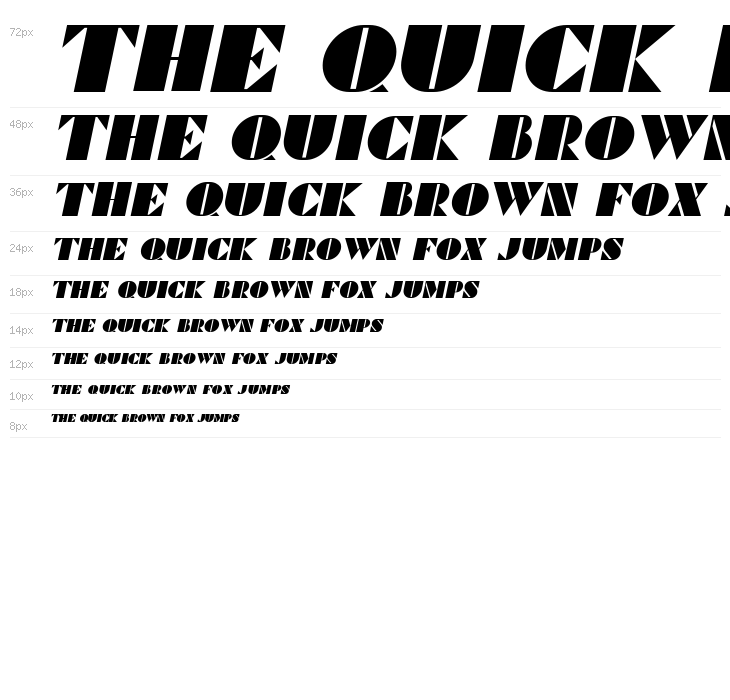 Commanders Italic Waterfall