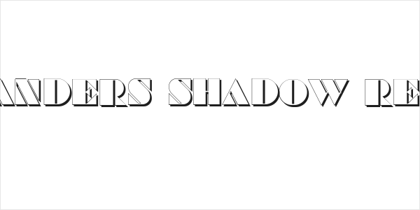 Commanders Shadow Regular Logo