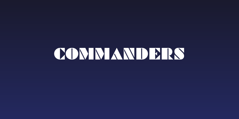 Commanders Social Header