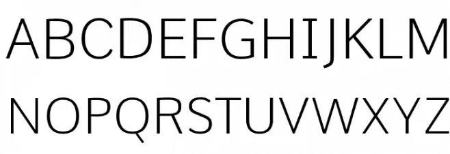 Comme ExtraLight Шрифта ВЕРХНИЙ