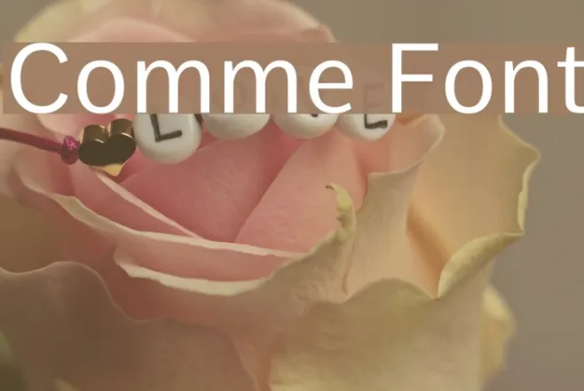 Comme Example 3