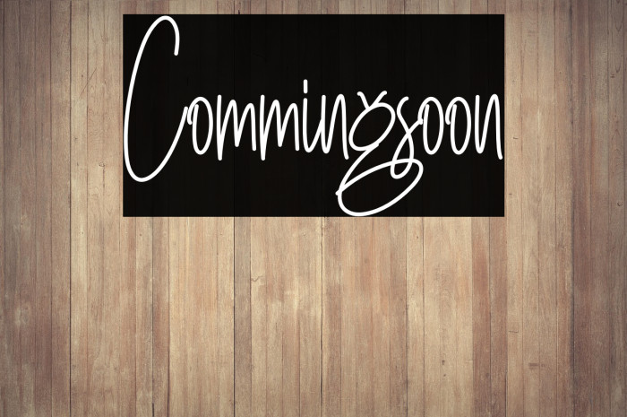 Commingsoon Example 2