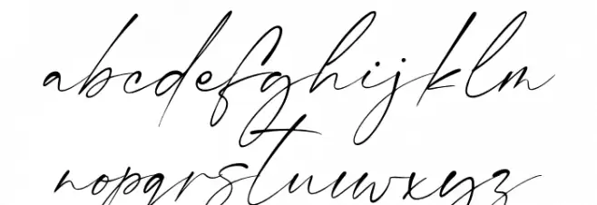 Committing Font LOWERCASE