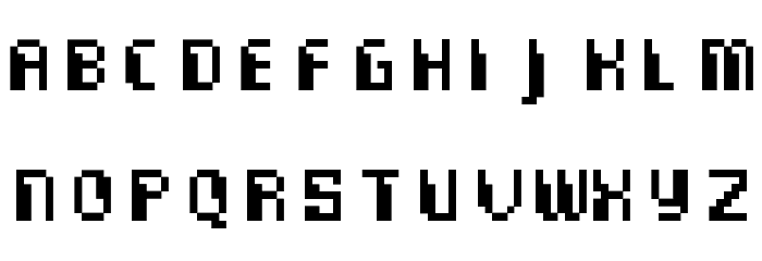 Commo-Monospaced Font LOWERCASE
