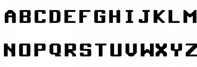 Commodore 64 Rounded Schriftart Groß